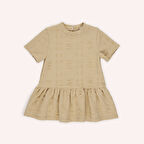 Kız Çocuk  Kısa Kollu Elbise       