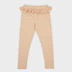 Kız Çocuk  Dantel Detaylı Tayt       