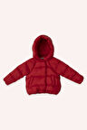 Kız Çocuk Şişme Mont Kırmızı