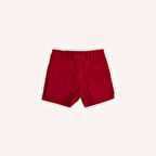 Kız Çocuk Kadife Şort Kırmızı