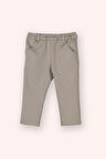 Erkek Çocuk Cepli Örme Pantolon Taş