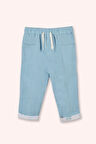 Erkek Çocuk Müslin Pantolon Mavi
