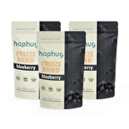 HapHug 3'lü Paket Dondurularak Kurutulmuş Yaban Mersini 3x20g