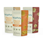 HapHug Freeze Dried Kış Meyveleri Paketi - Portakal, Muz, Elma 