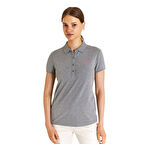 Kadın Basic Polo Yaka Tişört