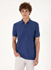 U.S. Polo Assn. Lacivert Erkek Polo T-Shirt NIKEL