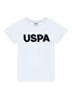 U.S. Polo Assn. Baskılı Beyaz Erkek Çocuk T-Shirt GEARTKIDS