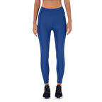 Kadın Lacivert Yüksek Bel Spor Tayt