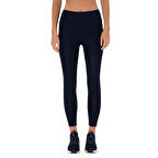 Kadın Lacivert Yüksek Bel Spor Tayt