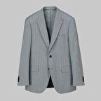 NAPOLEONE SAXON ÇİZGİLİ GRİ TAKIM