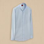 GOIAS UZUN KOL FITTED AÇIK MAVİ GÖMLEK