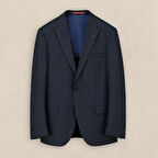 AMARA KARELİ KOYU LACİVERT CEKET