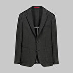 MATTEO DESENLİ KOYU GRİ CEKET