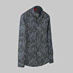 GOIAS GRİ DESENLİ GÖMLEK