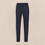 BORN BELİ BAĞCIKLI LACİVERT PANTOLON