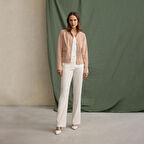 SÜET PEMBE DERİ CEKET