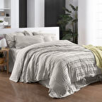 Sarev Leon Bej Mood Comfort Tek Kişilik %100 Pamuk Nevresim Takımı