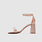 Kadın Abiye Ayakkabı [060122] BEJ SATEN, 37