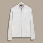 FERMUARLI EKRU EŞOFMAN ÜSTÜ