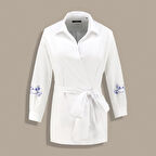 ALİNA UZUN KOL BEYAZ GÖMLEK