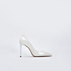 Kadın Stiletto [060061]  BEYAZ RUGAN, 40
