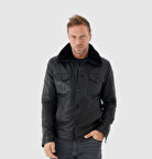 Erkek Deri Mont [810058]