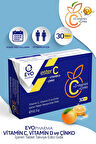 EVOPHARMA Ester C Vitamin D Vitamin C Ve Çinko Içeren Takviye Edici Gıda 30 Tablet