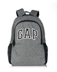GAP Orijinal Sırt Çantası Çift Bölmeli Gri Melanj