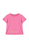 Kız Çocuk T-Shirt - Pembe | 8-9