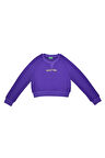 Kız Çocuk Sweatshirt - Mor | 7-8