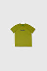 United Colors of Benetton Erkek Çocuk T shirt Yeşil BNT-B21821