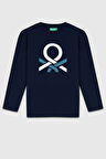 Benetton Erkek Çocuk Uzun Kollu Tshirt BNT-B23337