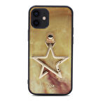 Apple iPhone 12 Kılıf Kajsa Starry Serisi Marble Kapak