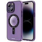 Apple iPhone 14 Kılıf Magsafe Şarj Özellikli Youngkit Rock Serisi Kapak