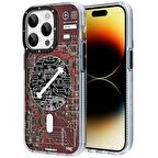 Apple iPhone 14 Pro Max Kılıf Magsafe Şarj Özellikli YoungKit Technology Serisi Kapak