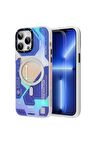 YoungKit iPhone 13 Pro Max Uyumlu Kılıf Magsafe Şarj Özellikli Youngkit Metaverse Serisi Kapak