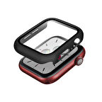 Watch 7 41mm Kasa ve Ekran Koruyucu SkinArma Gado Sert Silikon Siyah