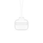 Airpods Pro Uyumlu Kılıf Boyun Askılı Jelly Bean Tasarımlı Lisanslı Switcheasy ColorBuddy Beyaz