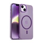 Apple iPhone 14 Wiwu Frosted Magnetic Buzlu Sert PC Kapak