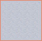 Armine Buz Mavisi Desenli Tivil İpek Eşarp 8900-21