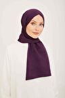 Armine Trend J.Capri Mor Düz Renk Şal 8-395