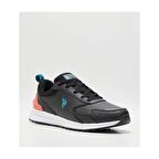U.S.POLO ASSN.OLIVER 3PR SİYAH COMFORT CASUAL GÜNLÜK SNEAKER SPOR AYAKKABI