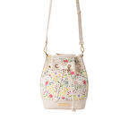 Laura Ashley Kadın Çok Renkli - ekru Kova Çanta