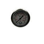 Ø 63 -0 - 10 BAR 1/4 GLİSERİNLİ ARKA ÇIKIŞLI MANOMETRE