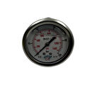 Ø 63 -0 - 100 BAR 1/4 GLİSERİNLİ ARKA ÇIKIŞLI MANOMETRE