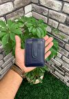 Guard Lacivert Hakiki Deri Kartlık Erkek / Kadın P5121