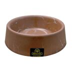 Keypet Mermerit Su Ve Mama Kabı 473 ml (Chocolate Beyaz Çizgili)