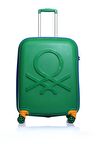 Benetton TROLLEY 60 CM Yeşil Unisex Valiz