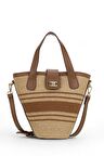 Pierre Cardin Hasır Bej Kadın Omuz Çantası 05PC24Y547-HS
