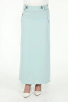 Kemer Detaylı Uzun Etek 2041/95